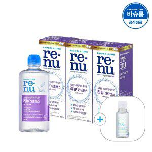 [공식] 바슈롬 리뉴 어드밴스 렌즈세척액 355ml x3개 (+60ml선물)