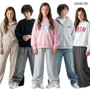 [키즈레시피] 유아동 주니어 초등생 고학년옷 푸릇푸릇한 봄신상 후드집업/맨투맨/데님