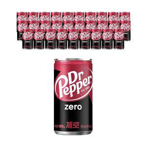 [코카콜라] 닥터페퍼 제로 190ml, 30개