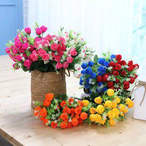 인테리어 고급 조화 성묘 산소 꽃 장식 부케 꽃다발 케이라로즈