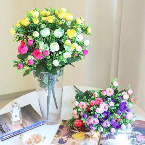 생화같은 장미 성묘 조화 산소꽃 부케 장식 큐리나난로즈