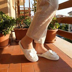 홈캉스 카멜리아 슬리퍼 여자용 다용도화