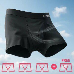 닥터스탠바이 드로즈 프리미엄 항균 통기성 남성 팬티 3종 세트 (추가 1장 무료 이벤트