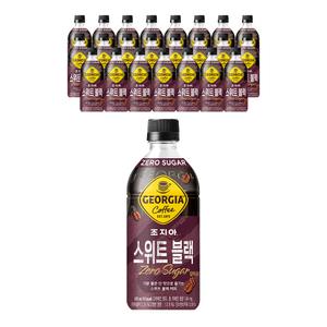 [코카콜라] 조지아 크래프트 스위트블랙 470ml, 24개