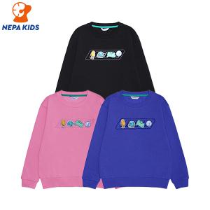 NEPA KIDS 네파키즈 공용 스티키 벨크로 맨투맨 KIC5321