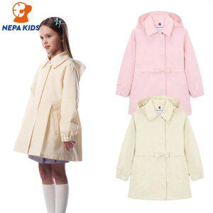 NEPA KIDS 네파키즈 여아 걸즈 하프 트렌치 자켓 KL20602