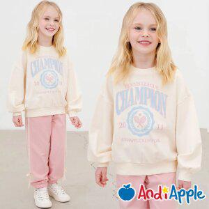 [앤디애플] 큐피트엔젤오버핏조거상하복