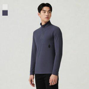 웨스트우드 남성 포켓 포인트 집업 티셔츠_WN3MTTS309