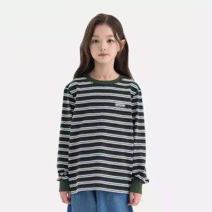 [아웃도어 프로덕츠 키즈]멀티 스트라이프 티셔츠 (그린) OD261ILS03_GRN