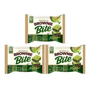 마켓오 브라우니 바이트_제주말차 240g, 3개