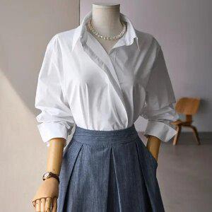 (안나앤모드) rlinet 와이드 플래킷 셔츠[셔츠EFL35]