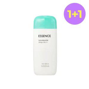[1+1][미샤] 올 어라운드 세이프 블록 에센스 선밀크 EX SPF50+/PA+++ 70ml