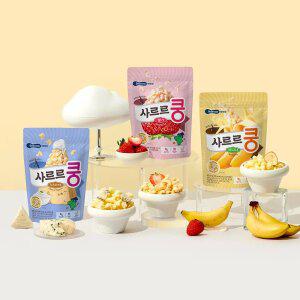 [베베쿡] 사르르쿵 6봉(딸기2+바나나2+치즈요거트2)