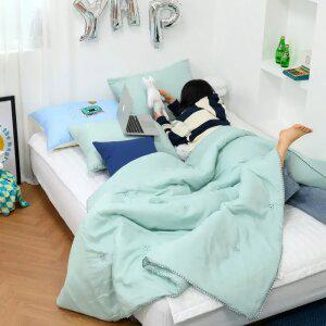 사계절 차렵 곰곰 모달 옥수수솜 간절기이불 침구세트 기숙사 펜션 병원 단체주문