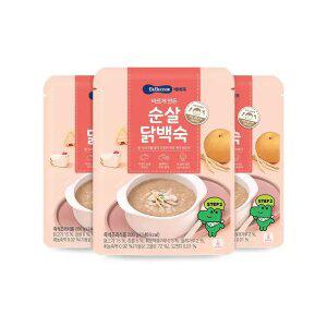 [베베쿡] 바르게 만든 순살 닭백숙 3개