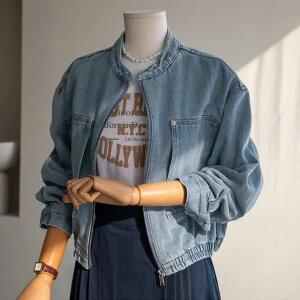 (안나앤모드) rounding 포켓 데님 자켓[자켓DSF79]