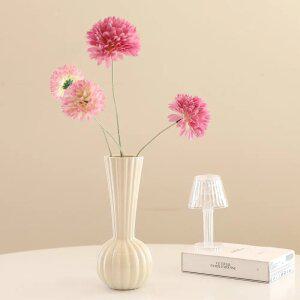 인테리어 화병 꽃꽂이 생화 조화 오브제 꽃병 실린더 폼폼 마일드화병세트