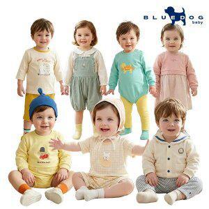 [블루독베이비X밍크뮤] 따스해진 날씨에 봄놀이룩으로 좋은 티셔츠/상하의복/팬츠 모음