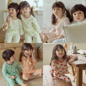 [올라베이비] 26SS 봄 신상 실내복/통큰 잠옷/7부/9부/내의/유아 아동 키즈 내복