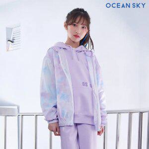 [오션스카이] 여아 타이다이 프린트 점퍼-CBJG4155C0T