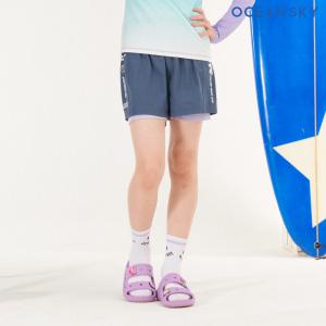 [오션스카이] 여아 그래픽 래쉬가드 반바지-CBJG2571D09