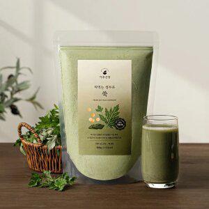 가루선생 타먹는 생두유 쑥 500g 국산 참쑥 가루 식물성 음료