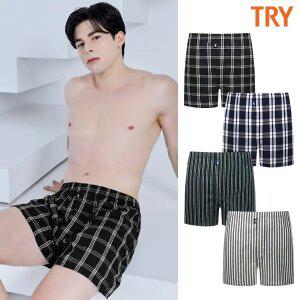 TRY 남자 40수 말림없는 트렁크 4종세트