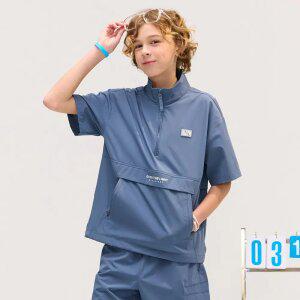 [오션스카이] [2color] 남아 하이넥 아노락