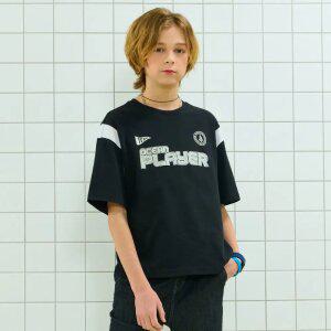 [오션스카이] [2color] 남아 그래픽 포인트 반팔티