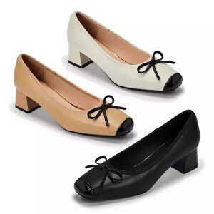에스콰이아 여성 벨로아 리본 펌프스 FSHP630_632