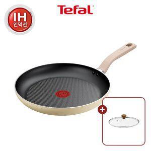 [테팔] 인덕션 데이지 프라이팬 28cm(+우드뚜껑 28cm)