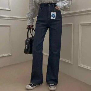 [시크릿라벨] 히든밴딩세미부츠컷데님팬츠