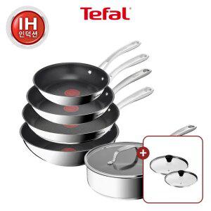 [테팔] 퍼펙트 레지스트 티타늄3X 프라이팬 5종(팬20+팬24+팬28+웍28+소테팬24)(+레온