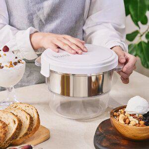 버틸 유청분리기 2.6L 그릭요거트 메이커 리코타치즈만들기