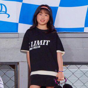 [오션스카이] [2color] 여아 넥트임 반팔 티셔츠