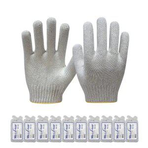 메가그립 면장갑 35g 100켤레 작업용 면목장갑