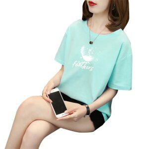 여성티셔츠 나염이 에쁜 티셔츠 55 - 100 3XL 토베나  S168T 나염티셔츠