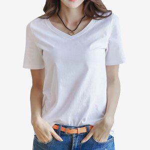 베이직 v넥티 베이직 라운드넥티 44-99 3XL 토베나  S102T 고급면V넥티 품질 매우 우수