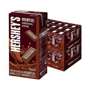 매일유업 허쉬드링크 초콜릿, 190ml, 48개