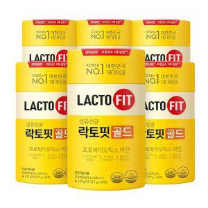 종근당건강 락토핏 골드, 50개입, 6개