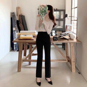 (MADE)2가지 기장의 히든밴딩 슬림핏 부츠컷 슬랙스 ps4160