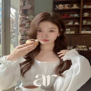 (여리핏/핀터레스트무드) 쥬엘 스퀘어넥 레이스 리본 스트링 페플럼 블라우스 bs8647