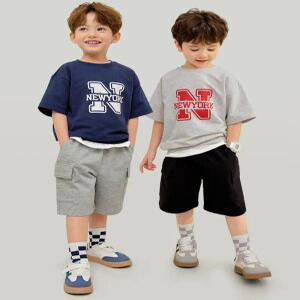 유니프랜드 카고 하프 팬츠 아동 유아 여름 반바지 하의 외출복