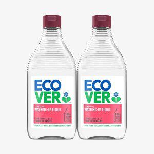 에코버 주방세제 석류 무화과 450ml 2개세트 +펌프