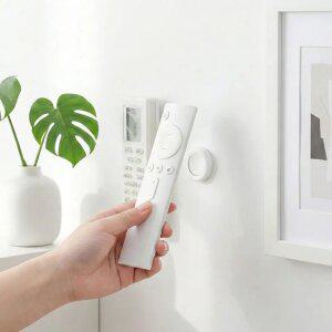 리빙스토리 [2P + 2P] 자석 리모컨 거치대 걸이 정리함 보관함 에어컨 선풍기