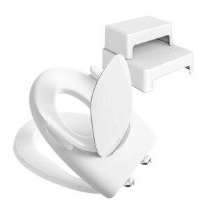 두리 핸들 무소음 유아변기커버 4.0+2단디딤대