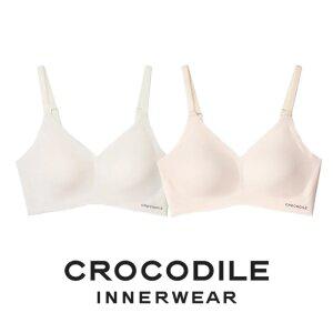 [크로커다일] 소프트핏 쉘론 후크형 브라2종 오트밀 라이트베이지 CDWBR5M1314