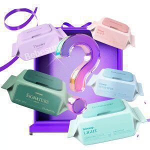 베베숲 휴대용 물티슈 랜덤박스(그린, 프리미어, 센시티브 등)