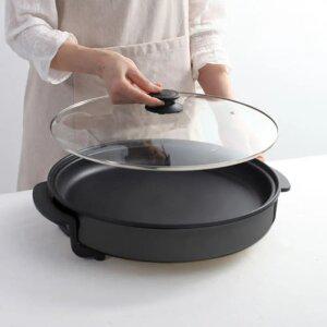 WIDE 와이드 원형 전기그릴 피자팬그릴