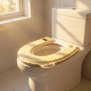 리빙스토리 [1개 + 1개] 푹신한 U자형 변기시트커버 변기손잡이 사계절용 방수 EVA소재